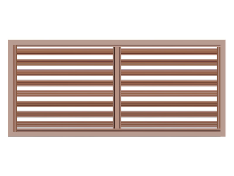 外墻空調百葉窗4