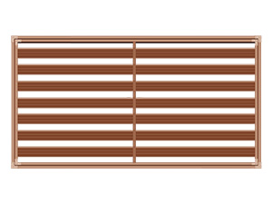 鋅鋼空調百葉窗