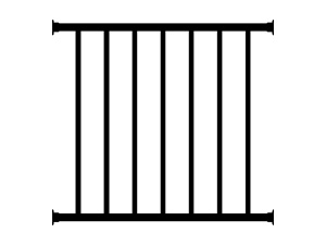 鋁合金護窗欄桿