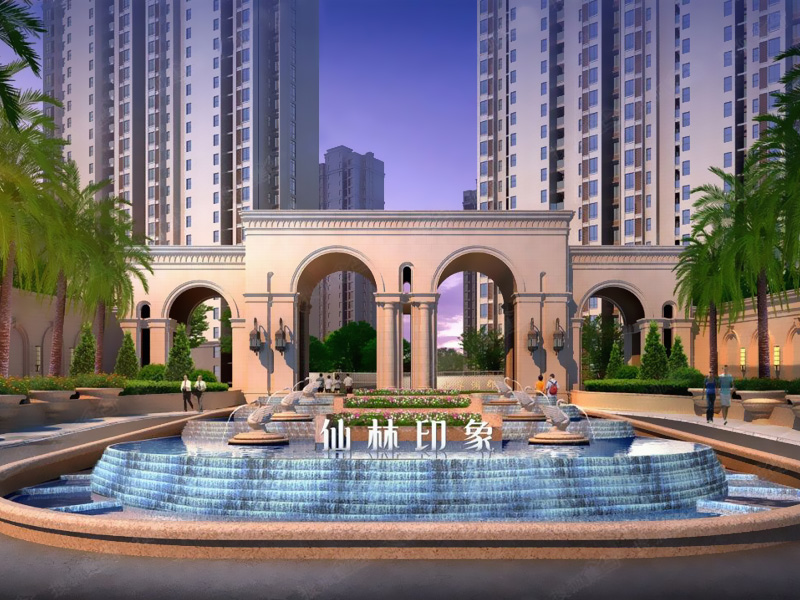 南京仙林印象小區樓梯扶手、百葉窗定制