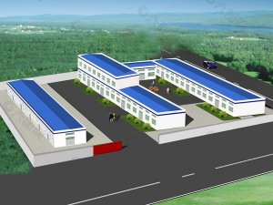 合肥某機械有限公司鋅鋼圍墻護欄定制