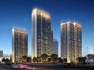 合肥保利和光塵樾小區百葉窗、樓梯扶手定制