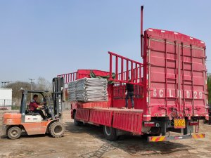 金用護(hù)欄2021年3月29日鋅鋼陽臺(tái)護(hù)欄發(fā)貨！