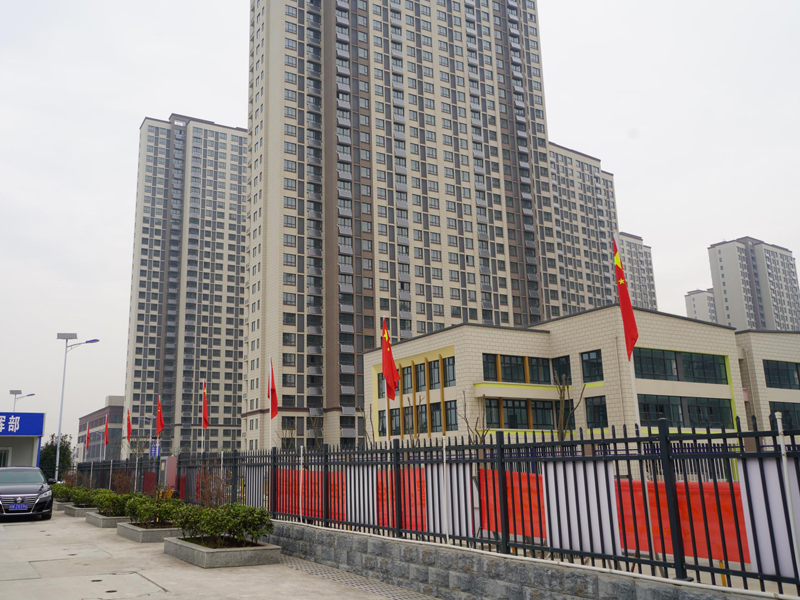 六安壽春華府安置小區項目定制百葉窗產品